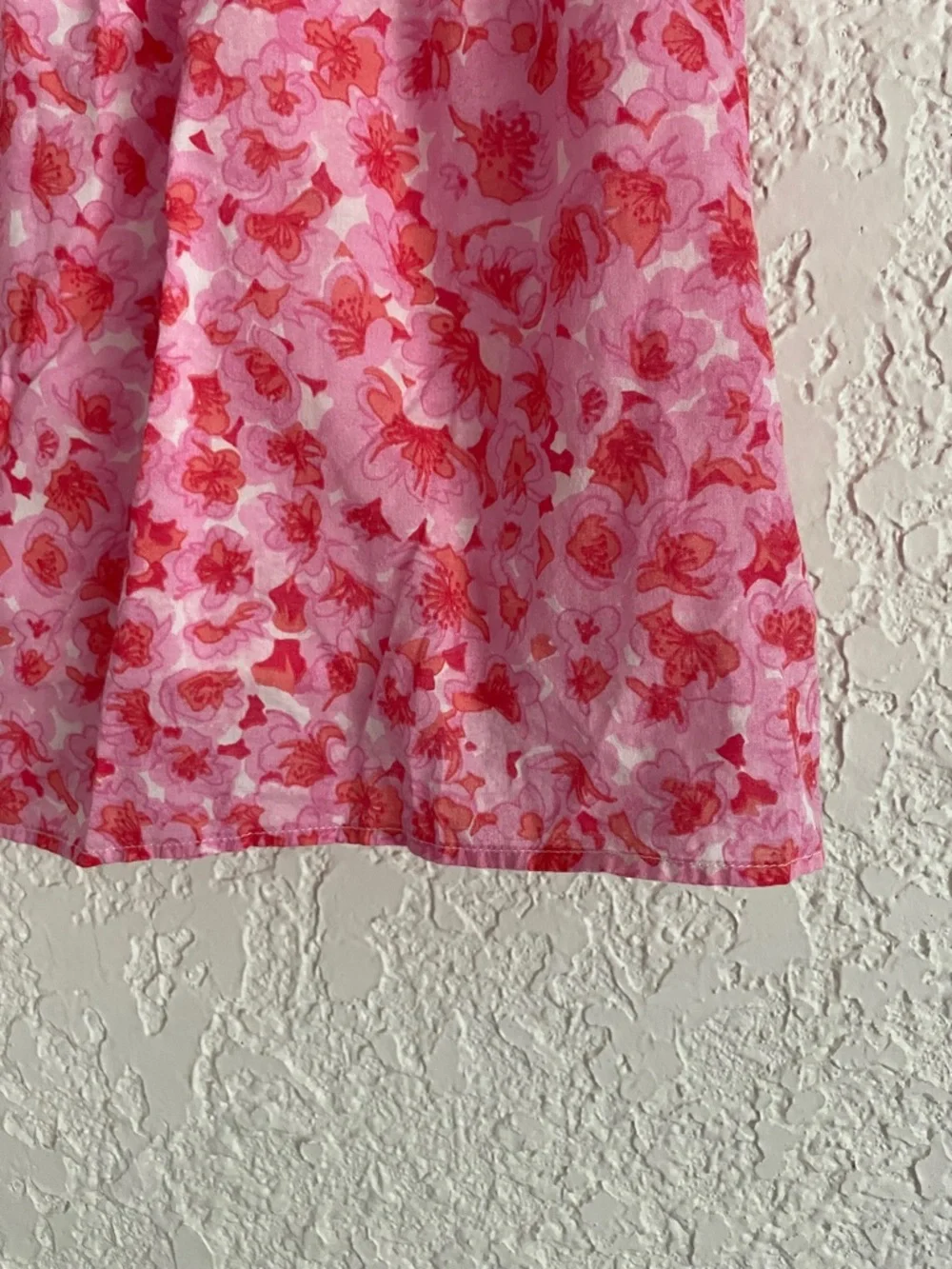 Jcrew Crewcuts Floral Cotton Babydoll Top L 10/11 - Picture 4 of 6